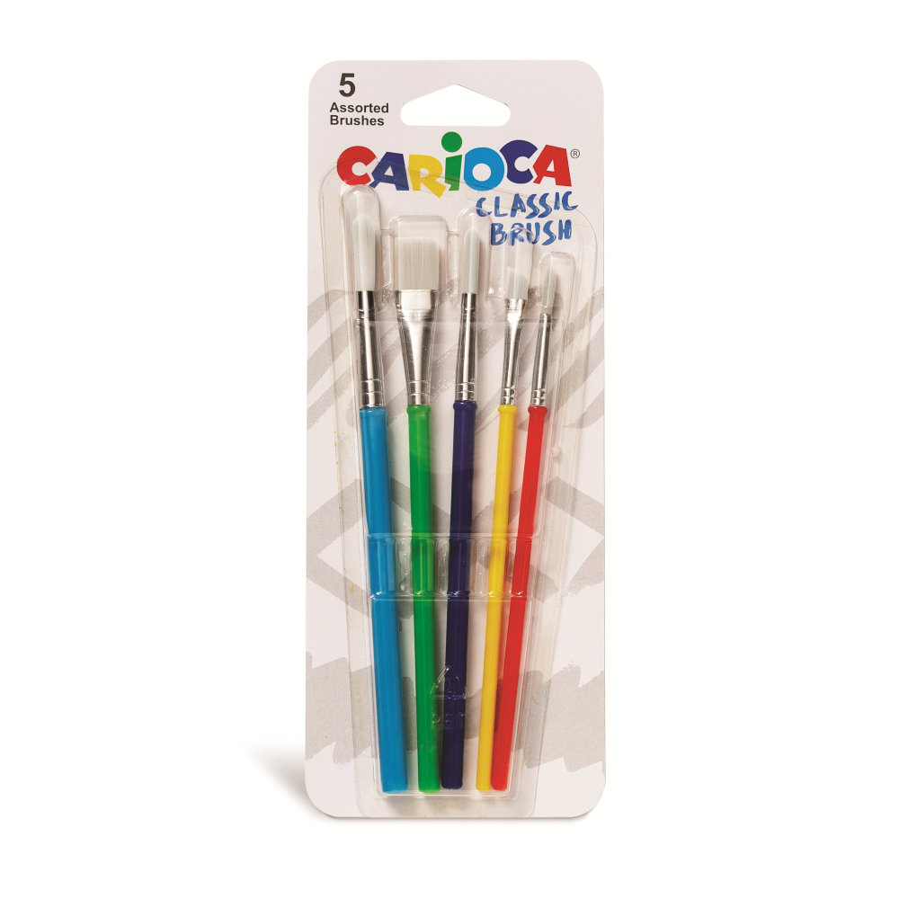 CARIOCA ΠΙΝΕΛΑ Classic bl. 5pcs