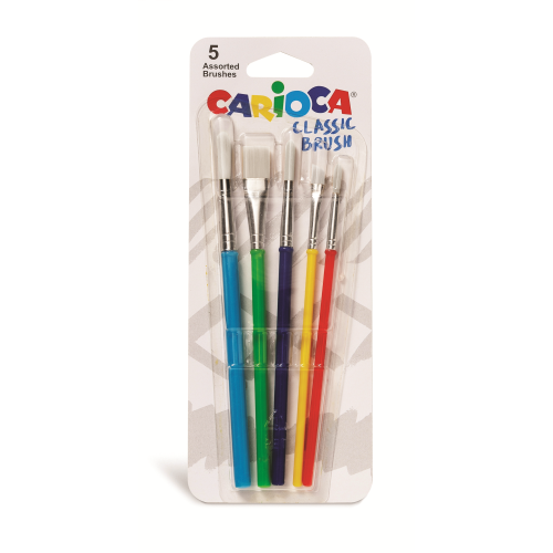 CARIOCA ΠΙΝΕΛΑ Classic bl. 5pcs