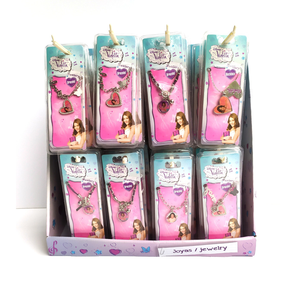 VIOLETTA DISNEY ΚΟΛΛΙΕ - ΒΡΑΧΙΟΛΙ