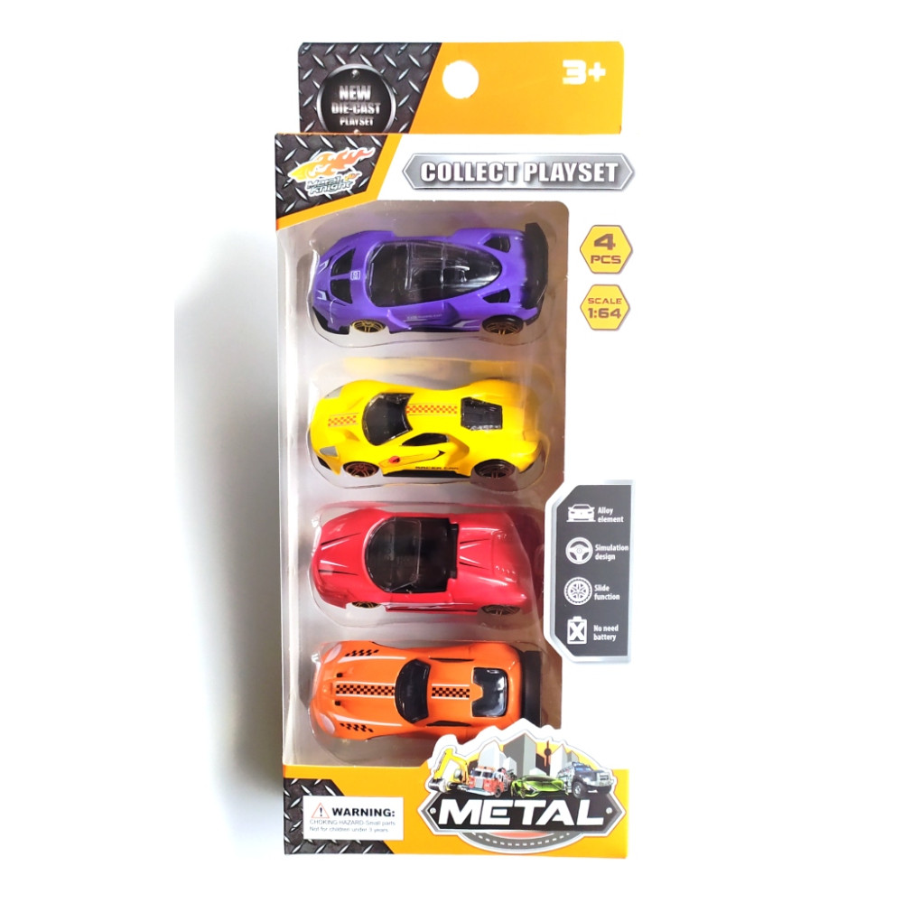 ΑΥΤΟΚΙΝΗΤΑΚΙΑ ΣΕΤ 4 ΤΕΜΑΧΙΩΝ