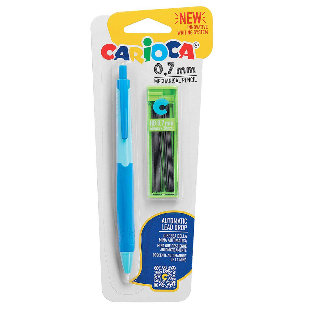 Carioca 40288 Μηχανικό Μολύβι 0.7mm + Ανταλακτικές Μύτες