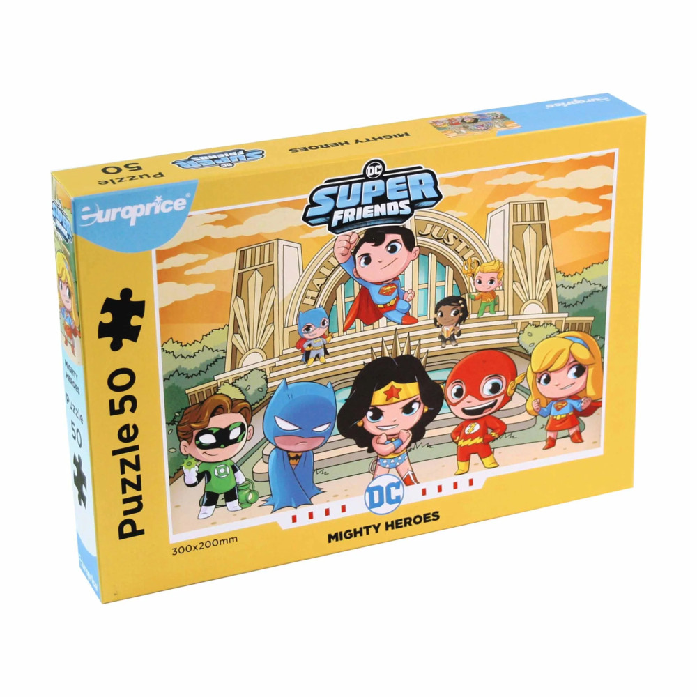 EUROPRICE PUZZLES DC SUPER FRIENDS 50TEM (LI-DC6129)