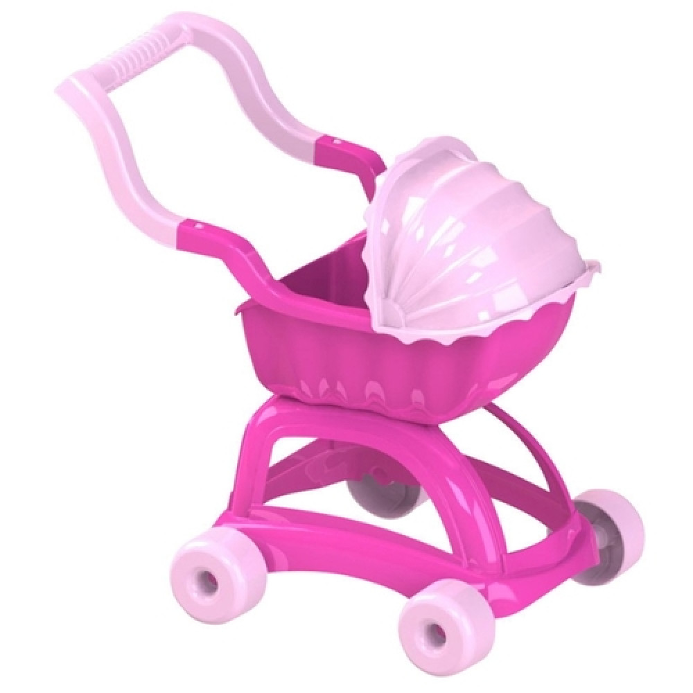 Καρότσι κούκλας πλαστικό με προστασία